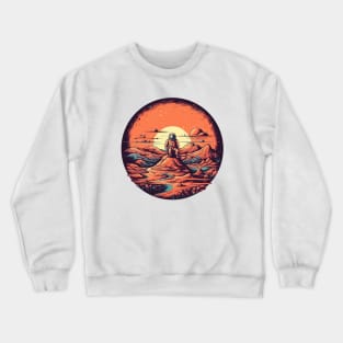 Man on Mars Crewneck Sweatshirt